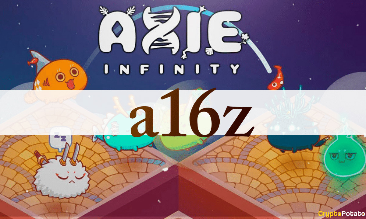Axie Infinity to Raise $150M in Funding Round Led by Andreessen Horowitz