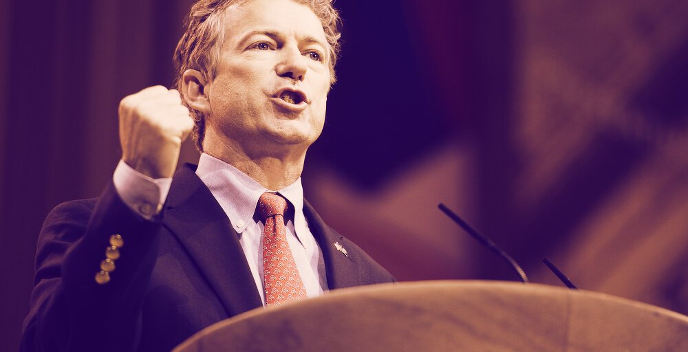 Crypto Could Become Global Reserve Currency: Rand Paul