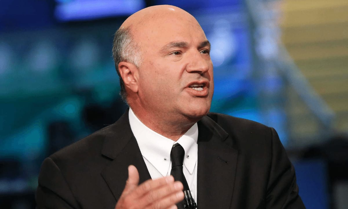 Here's How Much of Multi-Millionaire Kevin O'Leary's Portfolio is in Crypto