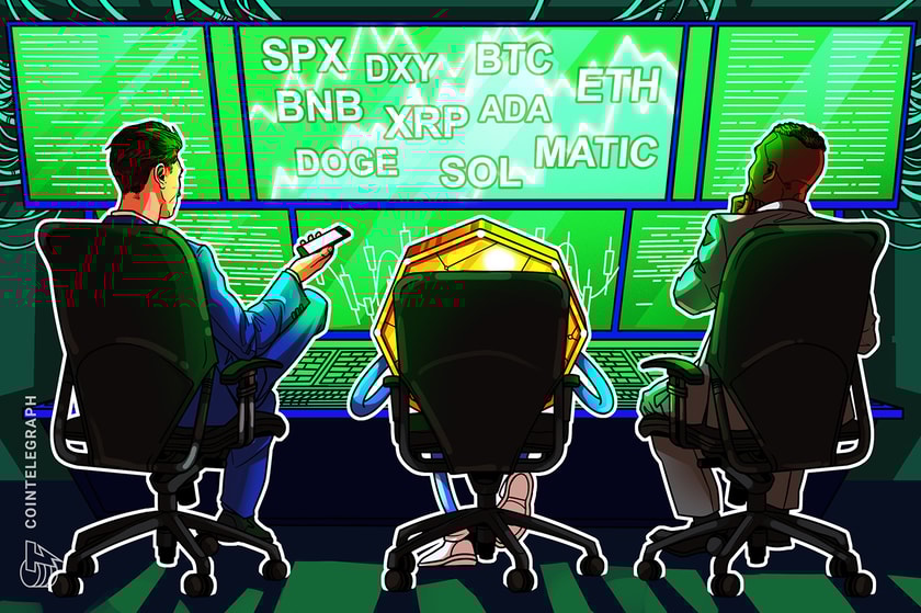 Price analysis 5/29: SPX, DXY, BTC, ETH, BNB, XRP, ADA, DOGE, SOL, MATIC